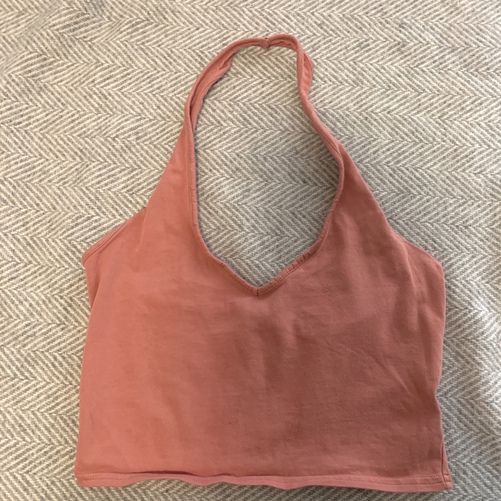 Express Cropped Halter, size M